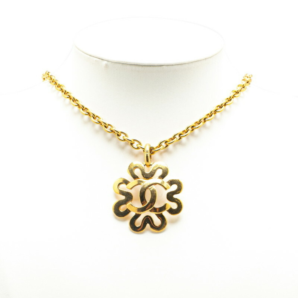 CHANEL Authentic Gold Logo Necklace - Picture 5 of 5